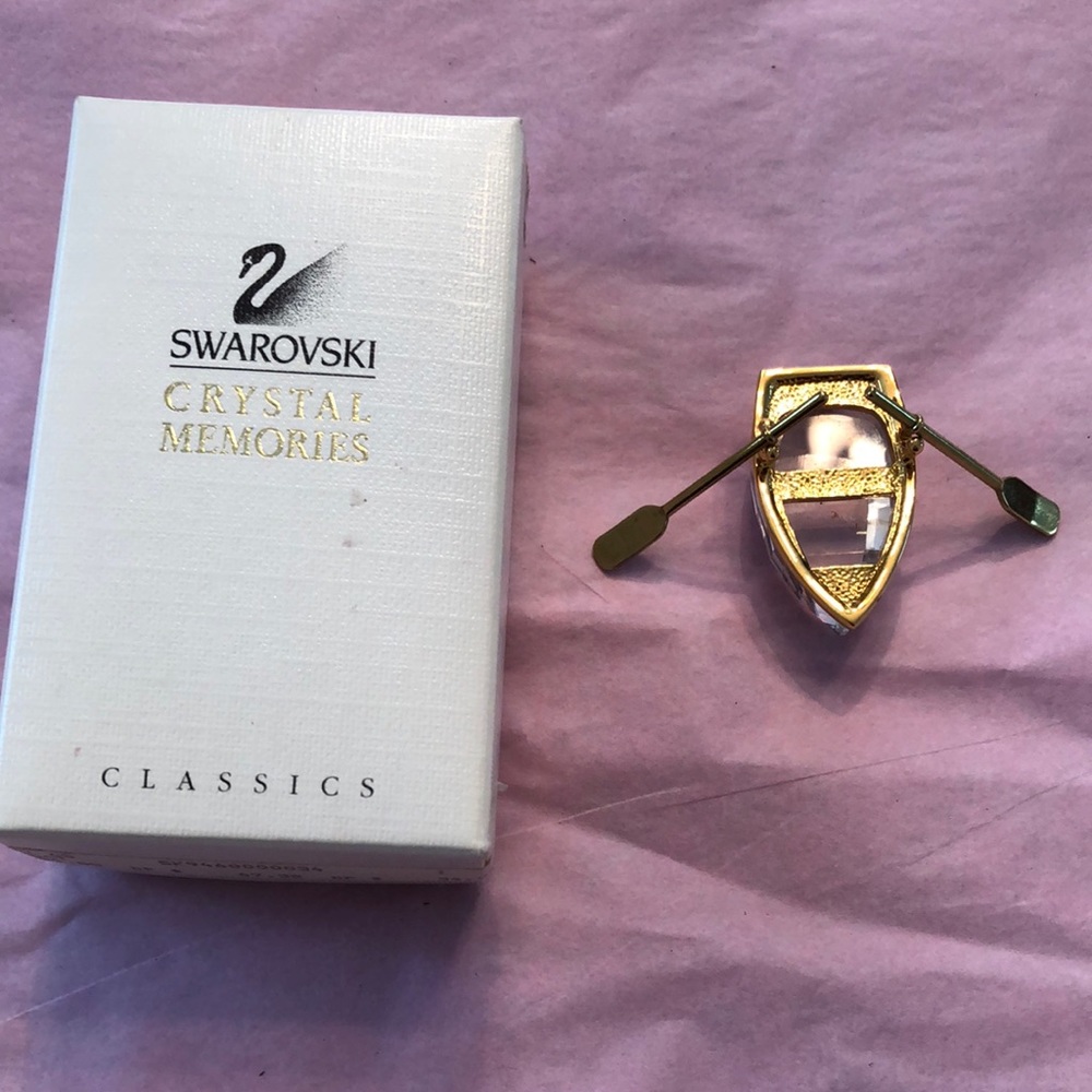 Swarovski Crystal Memories Row Boat